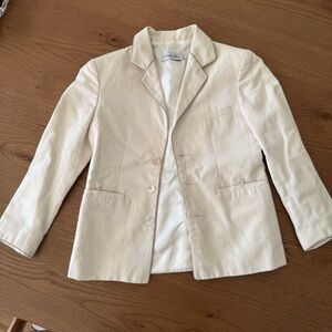 Christian Dior Kids Cream Blazer - Size 8